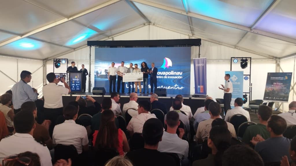 Ceremonia de adjudicación del Desafío Público Compra Pública de Innovación — Armada de Chile y CORFO, Viña del Mar
